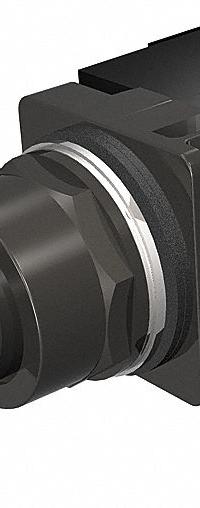 SIEMENS Mushroom Head Push Button: Illuminated, Mushroom Head Profile, Metallic, 30 mm, 1NO/1NC (MPN 52BP2E3A). Key specifications — Brand: SIEMENS; Action: Maintained; Series: Class 52; Terminal Connection: Pressure Plate; Push Button Material Type: Metallic.