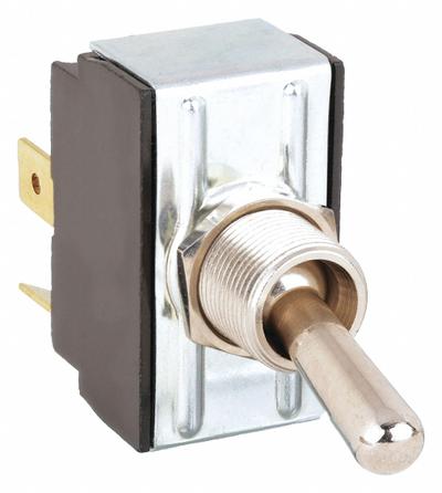 CARLING TECHNOLOGIES Reversing Toggle Switch: 3 Position, 4 Connections, DPDT - Panel-Mount Toggle Switches