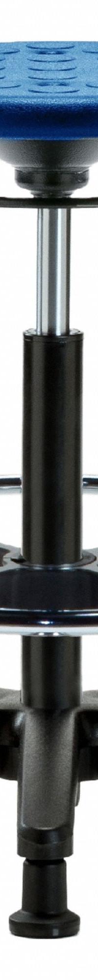 Stool: Polyurethane, Ht Range 22 in to 32 in, 13 in Seat Wd, 13 in Seat Dp, 5 Glides, 0 Casters (MPN IPHBSO-RG-CF-RG-BLU). Key specifications — Brand: APPROVED VENDOR; Foot Support: Yes; Base Material: Fiberglass; ESD-Safe: Not ESD Safe; Number of Casters: 0.