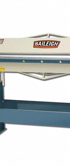 BAILEIGH INDUSTRIAL Sheet Metal Brake: Hand Lever, 16 ga Capacity, 48 in Max. Bending Wd (MPN HB-4816). Key specifications — attr76087: No; attr76080: BAILEIGH INDUSTRIAL.