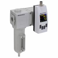 NUMATICS Flow Sensor: 1/2 in NPT Inlet Size, 1/2 in NPT Outlet Size, 8 Pin M12 Connector, AF2 (MPN 8652AVBP4JA001N). Key specifications — attr937687: 8 Pin M12 Connector; attr937679: Colored and Rotatable OLED Display; attr937698: 652.