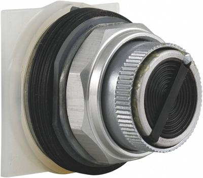 SCHNEIDER Short-Handled Selector Switch: 30 mm Panel Mount Size, 2 Positions - Selector-Switch Operators