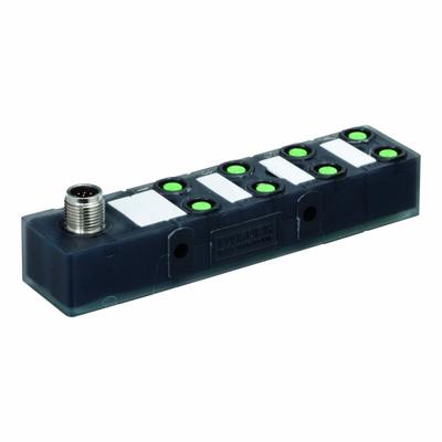 MURRELEKTRONIK M8 distribution block: EXACT8, 8 Ports - Passive Sensor Junction Blocks without Homerun Cable