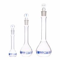 EISCO SCIENTIFIC Erlenmeyer Flask Set: 10 mL_25 mL_50 mL, Colorless, Round, A, +/-5% Tolerance (MPN CH196041). Key specifications — Shape: Round; Tolerance: +/-5 %; Body Color: Colorless; Brand: EISCO SCIENTIFIC; Compatible with Stopper Size: 13; USP Specification: Type I.