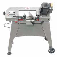 JET Band Saw: Combo Horizontal/Vertical, Manual, 2 in x 6 in/5 in x 5 3/4 in, 80 to 230 SFPM (MPN HVBS-56V). Key specifications — attr312924: 1; attr312921: Manual; attr312922: 5 in x 5-3/4 in; attr312923: 80 to 230 SFPM; attr312920: Combination Horizontal/Vertical; attr325081: JET.