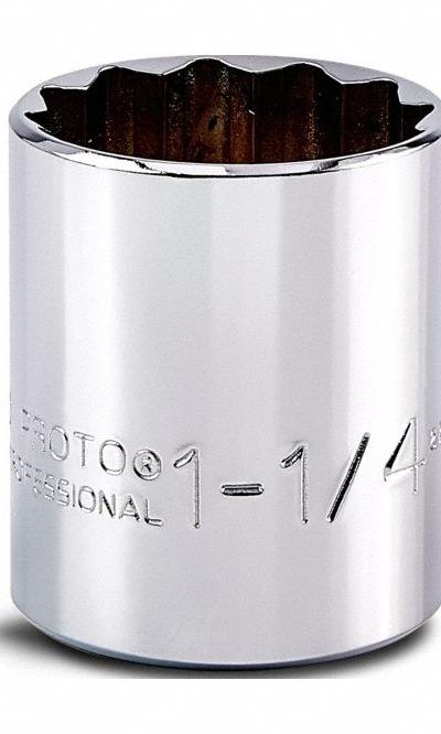 PROTO Socket: SAE - 1/2" Drive Hand Sockets