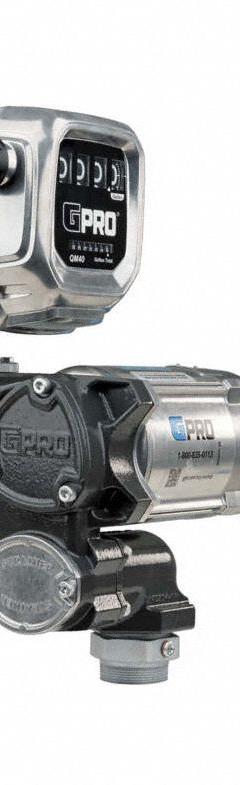 GPI Electric Drum Pump: 20 gpm Max. Flow Rate, 115/230 V AC, 1/2 hp HP, Pump with Meter, cULus Motor (MPN 171050-01). Key specifications — Meter Unit Of Measure: Gallons; Housing Material: Aluminum/Cast Iron; Brand: GPI; Rated Voltage: 115/230 V AC; Discharge Hose Size: Not Included; Nozzle Type: Not Included.