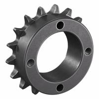 TSUBAKI Sprocket: For 40 Chain, 17 Teeth, 2.721 in Pitch Dia, 2.975 in Outside Dia, Steel (MPN 40H17). Key specifications — Brand: TSUBAKI; Required Bushing Series: H1.