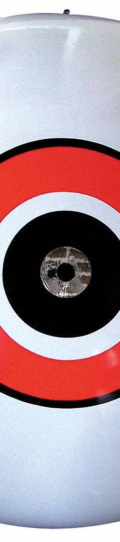 BIRD-X Visual Bird Repellers: Outdoor Use, White, Vinyl (MPN WHITE SCARE EYES)