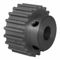 DAYTON Timing Pulley: Curvilinear, Fixed, For HTD Timing Belt Section, For 9 mm Belt Wd, 20 Teeth (MPN 20-5M09M6A8). Key specifications — Brand: DAYTON; Finish: Clear Anodized; For Belt Series: Powerhouse®.