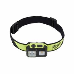 Safety-Rated Headlamp: 310 lm, 4 hr Run Time at Max. Brightness, 100 m Max Beam, 3 Light Outputs (MPN 2004HZL). Key specifications — Charger Style Included: Charger Not Included; Brand: MILWAUKEE; Battery Requirements - Broad: Includes 3 AAA.