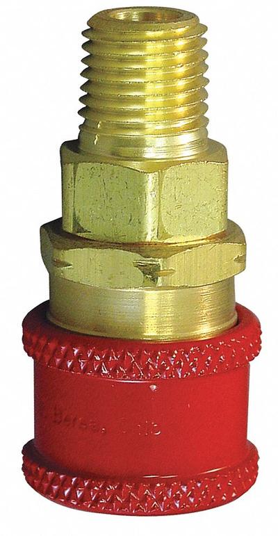 HANSEN Quick Coupler Body: UNF - Acetylene Hose Quick-Disconnect Coupling Sockets