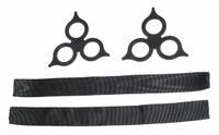 LOCKJAW Synthetic Shackle Kit: Soft Shackles, HMPE/Polyethylene, (2) Lock Rings/(2) Sleeves, 2 PK (MPN 16-050012). Key specifications — Manufacturer Part Number: 16-050012; Compatible Shackle Type: Soft Shackles; Includes: (2) Lock Rings; Material: Polyethylene; Brand: LOCKJAW.