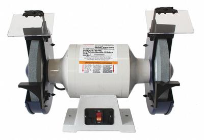 Dayton Bench Grinder: Fixed Speed, 1 1/2 hp, 10 in Max Wheel Dia, 1,750 RPM - Fixed-Speed Bench Grinders
