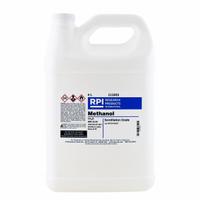 RPI Methanol (Scintillation Grade): Scintillation, 4 L Volume, 67-56-1, Liquid (MPN 111053). Key specifications — attr1082023: RPI; attr1096259: 67-56-1; attr1096263: Lab; attr1096278: Liquid.