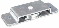 APPROVED VENDOR Pulley Block: Pulley Block, Mounted, Side Mount/Upright Mount, Pulling, Bolt-On (MPN D00258). Key specifications — attr994565: Pulling; attr994555: APPROVED VENDOR; attr994562: Carbon Steel; attr994574: Steel.