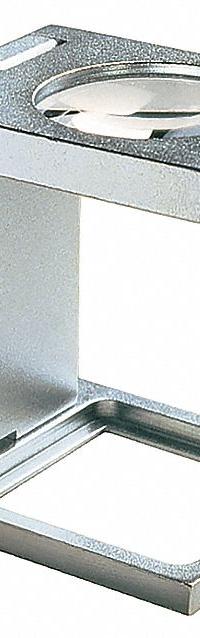 ESCHENBACH OPTIK GMBH Linen Tester: 5X, 1.67 in Focal Distance, 23.37 mm Lens Dia, 32D Diopter (MPN 1259). Key specifications — attr1201460: Mnf.# 12005; attr1183285: 1.67 in; attr1183286: 23.37 mm; attr1183287: 32D; attr1183296: ESCHENBACH OPTIK GMBH; attr1183291: Linen Tester.