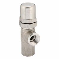 PARKER Pressure Control Valve: 15 gpm, 90 psi Max Set, Stainless Steel, 3/4 in NPT (MPN 647B-3-3/4-2). Key specifications — Brand: PARKER.