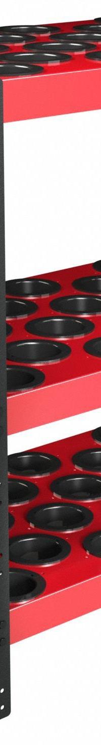 HUOT CNC ToolTower: For HSK100A Taper, 54 Compartments (MPN 13880). Key specifications — attr1032828: HUOT; attr1036351: 13880.