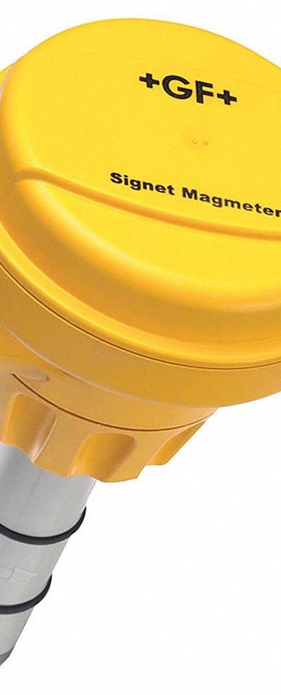 SIGNET Magmeter Flow Sensor: Magmeter Flow Sensor - Insertion-Style Magnetic Flowmeters for Water