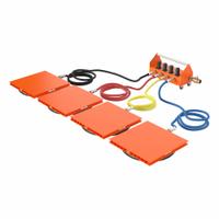 AEROGO Air Caster Rigging System: 64,000 lb Load Capacity, 4 Hoses, 4 Load Modules (MPN D1038109). Key specifications — Brand: AEROGO; Includes: (4) IC 3/4 in x 20 ft Hoses.