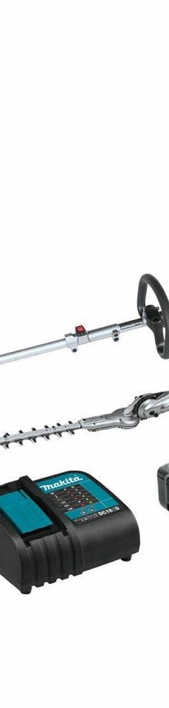MAKITA Combination Kit: LXT®, Trimmer and Hedge Trimmer, 13 in String Trimmer Cutting Wd, 4.0 Ah (MPN XUX02SM1X2). Key specifications — Battery Capacity: 4.0 Ah; Combo Type: Trimmer and Hedge Trimmer.