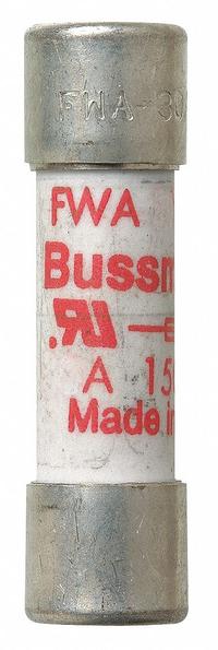 Semiconductor Fuse: FWA Series, Fast-Acting, 50 A, 500 V AC, 500 V DC DC Volt Rating, Non-Indicating (MPN FWA-50A21F). Key specifications — Series: FWA; Brand: BUSSMANN; Voltage Type: AC/DC.