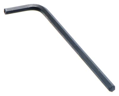 PROTO Hex Key: 0 Ball Ends, 17 mm Tip Size, Metric, Long, Alloy Steel, Black Oxide - L-Shaped Hex Keys
