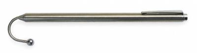GREENLEE Telescoping Fish Stick: Clip, 3/8 in Rod Dia, 6 1/2 in to 3 ft, Single Hook End - Telescoping Fish Sticks