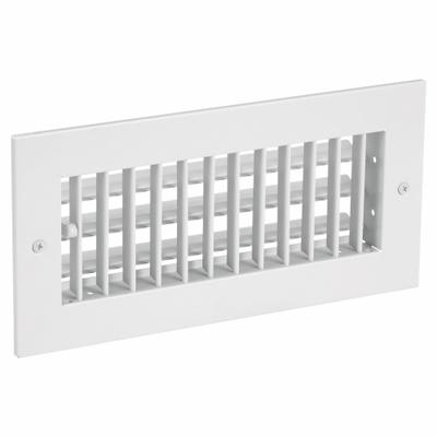 APPROVED VENDOR Sidewall/Ceiling Register: Ceiling/Wall, 5 7/8 in H, 11 7/8 in W, Louvered - Sidewall/Ceiling Registers