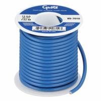 GROTE Primary Automotive Wire: GPT, 25 ft, 1 Conductor, 14 AWG, Blue, 60 V Volt (MPN 89-7010). Key specifications — Brand: GROTE.