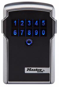 MASTER LOCK Lock Box: Digital Combo Lock, 5 Key Capacity, 5 in Outside Ht, 3 1/4 in Outside Wd, Gray (MPN 5441ECWWG). Key specifications — Finish: Vinyl Coated; Brand: MASTER LOCK; Color: Gray; Material: Metal; Lock Style: Digital Combination.