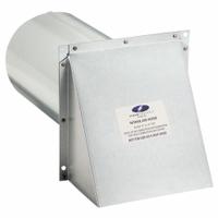 Intake Vent Cap: Smooth Rain Cap, Round, 6 in Duct, Aluminum/Steel, Silver Finish, Press Fit, 24 ga (MPN IAH-6). Key specifications — Screen Included: Yes; Backdraft Damper Included: No; Brand: FIELD CONTROLS; Product Type: Vent Cap; Color: Silver; Connection Type: Press Fit; Type of Cap/Hood: Wall Cap; Material of Cap/Hood: Aluminum.