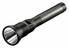 STREAMLIGHT Rechargeable Flashlight: Rechargeable, 800 lm, 1.5 hr Run Time at Max. Brightness, Black (MPN 75863). Key specifications — Charger Style Included: AC/DC Cords with Two Smart Chargers; Brand: STREAMLIGHT; Battery Requirements - Broad: Includes Rechargeable.