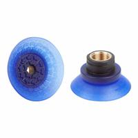 SCHMALZ Vacuum Pad Assembly: Deep, G3/8 in, 69.7 mm Pad Dia, Elastodur ED, Blue, 85 A, SAX (MPN 10.01.19.00152). Key specifications — attr1019101: 10.01.19.00152; attr1019103: SCHMALZ; attr1019107: 85 A.