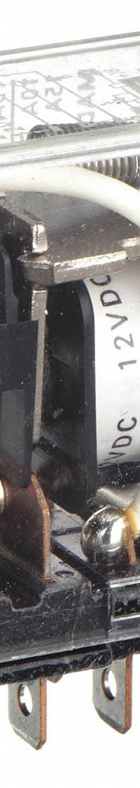 OMRON General Purpose Relay: Socket Mounted, 15 A Current Rating, 12V DC, SPDT, 8 Pins/Terminals (MPN LY1N-DC12). Key specifications — Brand: OMRON; Base Type: Square; Mounting Style: Plug-In; Pin Shape: Flat; Electrical Connection: Quick-Connect; Manufacturer Part Number: LY1N-DC12; Operating Current: 7 A at 24V DC (Inductive Load); Series: LY Series.