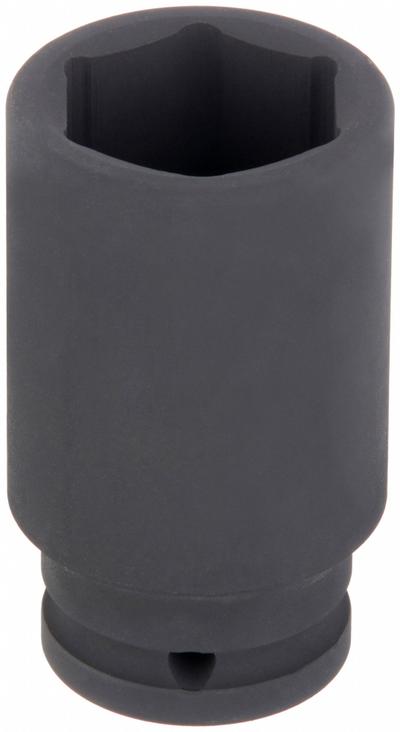 WESTWARD Impact Socket: 3/4 in Drive Size, SAE, 1 7/16 in Socket Size, 6-Point, Deep - 3/4" Drive Impact Sockets