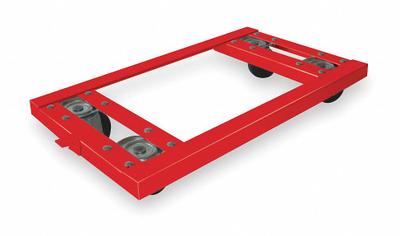 APPROVED VENDOR General Purpose Dolly: 2,000 lb, Red, 30 in L x 18 in W x 5 in H Deck - General Purpose Dollies
