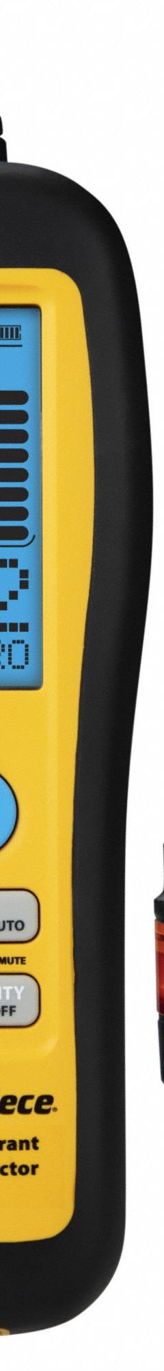 FIELDPIECE Refrigerant Leak Detector: Infrared Type of Sensor, 0.03 oz/yr Sensitivity (MPN DR82). Key specifications — Charging Voltage: 3.7V DC; Compatible Refrigerant Type: R-134A; Brand: FIELDPIECE; Product Type: Refrigerant Leak Detector; A2L Compatible: Yes.