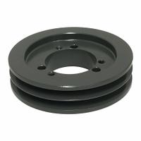 APPROVED VENDOR V-Belt Sheave: 23V500SH, 2 Groove, 5 in OD, Bushed Bore, SH, Quick Detachable. Key specifications — Pulley Industry Number: 23V500SH.
