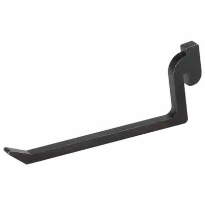 FLEXTUR Standard Hook: Std Hook, 3 in L x 0.3 in W x 1.5 in H, 20 lb Holding Capacity - Hooks for Flextur Gridlok Pegboard Panels