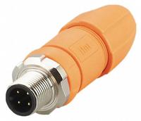 IFM M12 Circular Connector: A Coded, 4 Pin, M12 Male Thread, IP65/IP67/IP68/IP69K, Screw Terminals (MPN EVC812). Key specifications — Connector Body Type: Pin; Coding: A; Brand: IFM; Voltage Rating: 250V AC; Thread Size: M12; Mounting Type: Front Mounting; Mounting Style: Male Thread; IP Rating: IP68.