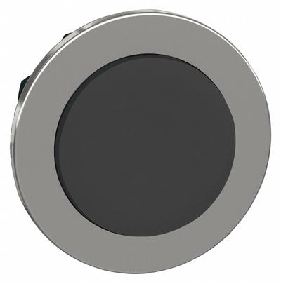 SCHNEIDER Extended Push Button: Black, 30 mm Mounting Size, Metallic - Extended-Length Push-Button Operators