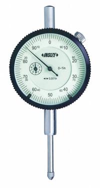 INSIZE Dial Indicator - Lug Back: 0 in to 0.5 in, Inch, Plunger, 0.0005 in Accuracy (MPN 2307-055). Key specifications — attr1184168: 2307-055; attr1184178: 0-50; attr1184223: INSIZE; attr1200883: Dial Indicator - Lug Back; attr1184173: AGD 2; attr1184177: 0.0005 in; attr1184208: Short Form Certificate Traceable to NIST.