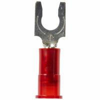 3M Fork Terminals: Red, Nylon, #8 Stud Size, 22 AWG – 18 AWG Wire Range, Locking Fork, 600 V (MPN MNG18-8FLX). Key specifications — Barrel Style: Insulation Grip; Manufacturer Part Number: MNG18-8FLX; Brand: 3M.