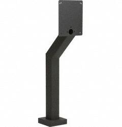 PEDESTAL PRO Mounting Post: 52 3/4 in Overall Ht, Black, Pedestal, 8 in x 12 in, Black (MPN HD-DK-ALUM-BLK). Key specifications — attr193630: PEDESTAL PRO; attr982335: Carriage Bolt Hardware; attr982316: Black; attr982338: Telephone Entry Systems; attr982348: Powder Coated; attr982331: Aluminum; attr1022512: Pedestal.