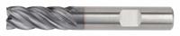 WIDIA HANITA Corner Radius End Mill: Carbide, AlTiN Coated, 5 Flute, 16 mm Mill Dia, 32 mm LOC (MPN 577C16006T)