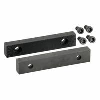 WESTWARD Serrated Jaw: Steel, For 4 in Vise Jaw Wd, 4 Screws, Works with 10D687, CT-202-4 (MPN GGS_50180). Key specifications — attr865132: 4 Screws; attr867042: 10D687; attr867043: CT-202-4; attr663946: WESTWARD; attr923123: Steel.