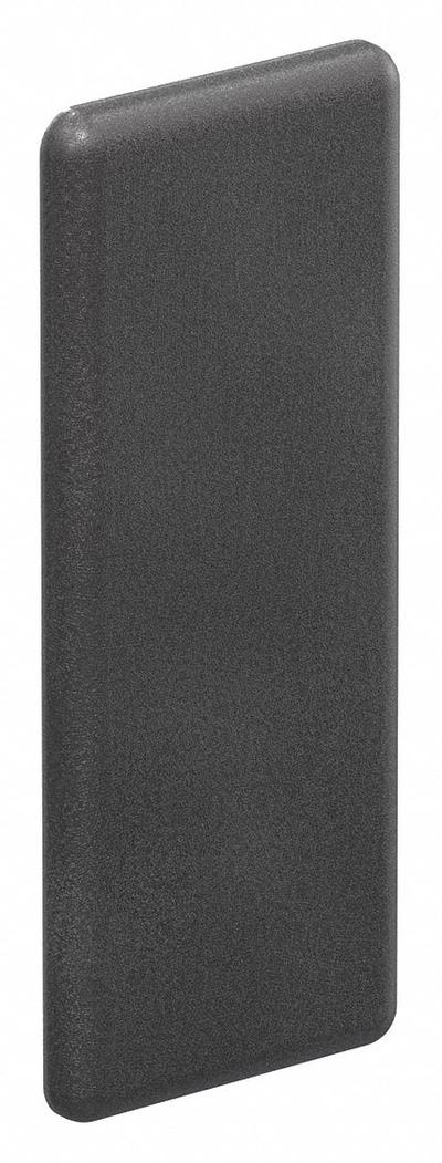 80/20 End Cap: 30 Series, Metric, 60 mm x 4 mm x 30 mm, Black, ABS, Dust Cover - End Caps