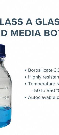 COLE-PARMER Media Bottle: 2 L, Cap, 45 mm, 26 cm, Colorless, Closure Included, Wide Mouth Size (MPN 3450343). Key specifications — Closure Type: Cap; Mouth Size: Wide; Screw Closure Size: 45 mm; Brand: COLE-PARMER; Body Color: Colorless.